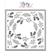 PPP Layered Winter Wreath Stencils