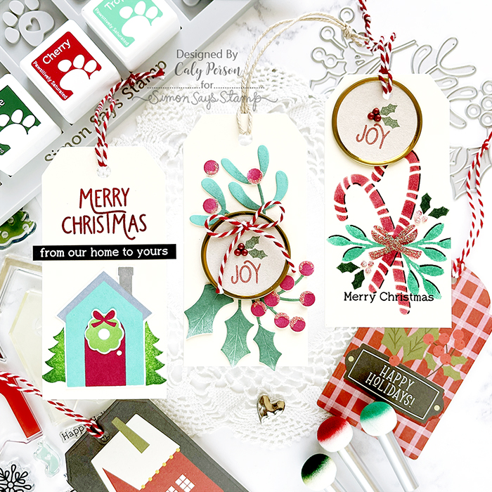 Simon Says Stamp – Limited Edition Holiday Tag 2023 Card Kit – Caly Person