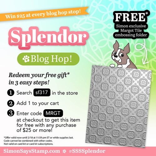 Simon Says Stamp – Splendor Release – Bunny Kisses – Caly Person