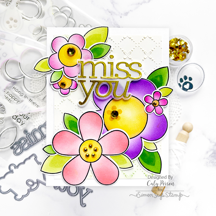 Simon Says Stamp – Flower Power – Caly Person