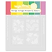 WF Postage Collage Gingerbread Stencil