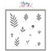 PPP Solid Leaf Foliage Stencils