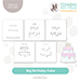 SSS Big Birthday Cake Stencils and Dies