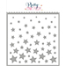 PPP Cascading Stars Stencil