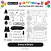 STAMPtember® Exclusive Collaboration Set – HA Snowy & Bright