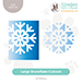 SSS Large Snowflake Cutouts