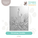 SSS Christmas Candle Embossing Folder 