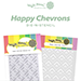 WF Happy Chevrons Die n Stencil
