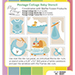 WF Postage Collage Baby Stencil