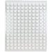 Small 3D Foam Squares White