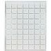 Large 3D Foam Squares White