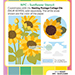 WF NPC Sunflower Stencil
