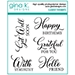 GKD Elegant Thoughts Stamp