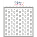 PPP Wheat Pattern Stencil